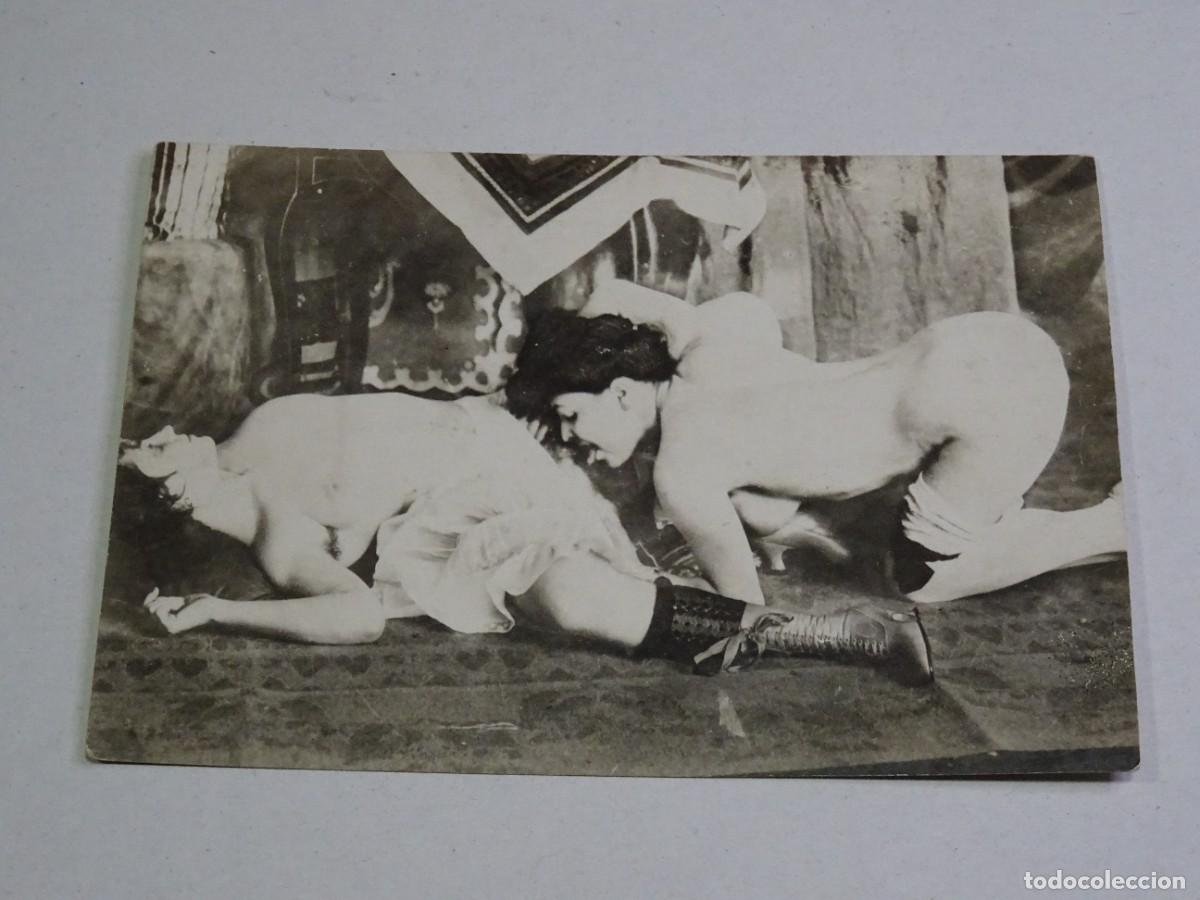 Postkarten: POSTAL ANTIGUA FOTOGR&Aacute;FICA PORNOGR&Aacute;FICA - ER&Oacute;TICA - BUEN ESTADO
