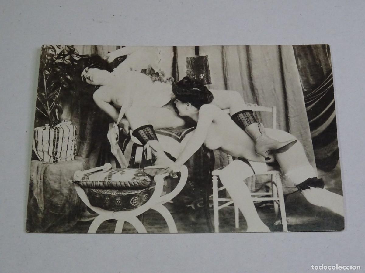 Postkarten: POSTAL ANTIGUA FOTOGR&Aacute;FICA PORNOGR&Aacute;FICA - ER&Oacute;TICA - BUEN ESTADO