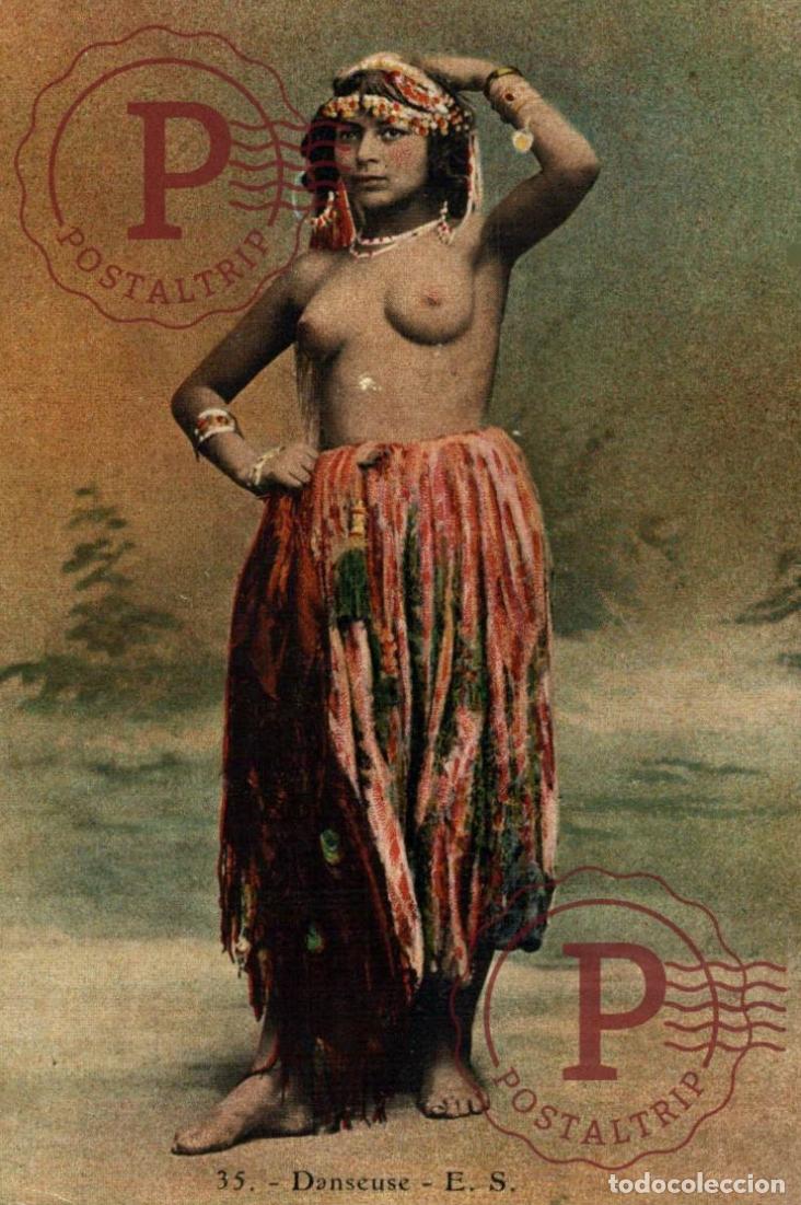 maroc danseuse e s femme aux seis nus - danseus - Compra venta en  todocoleccion