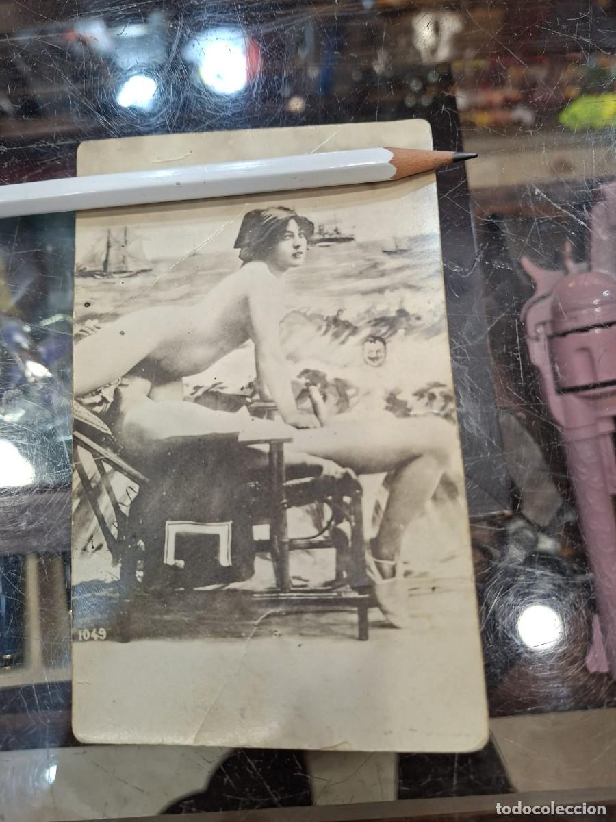 Postkarten: Tarjeta postal er&oacute;tica, pornogr&aacute;fica. Original.