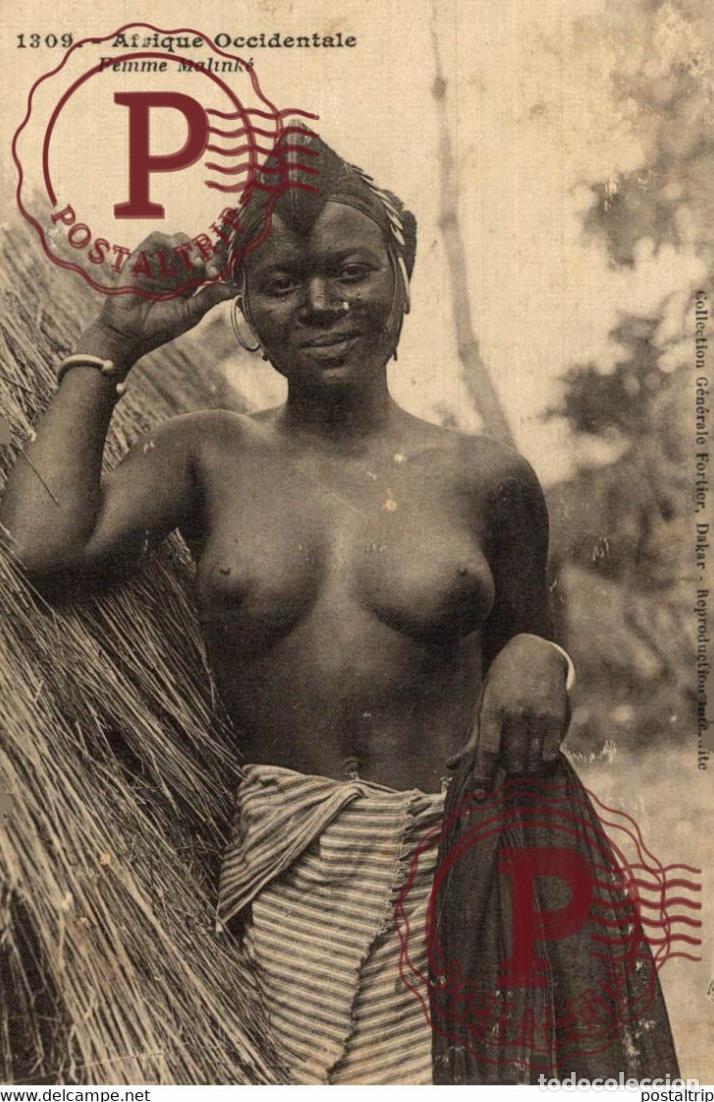 Postais: AFRIQUE OCCIDENTALE. femme malinke - DESNUDO NUDE NUS AKT