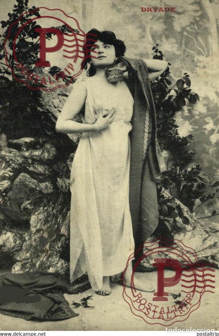 Postais: DRYADE Nu f&eacute;minin femme nue &eacute;rotisme DESNUDO NUDE NUS AKT