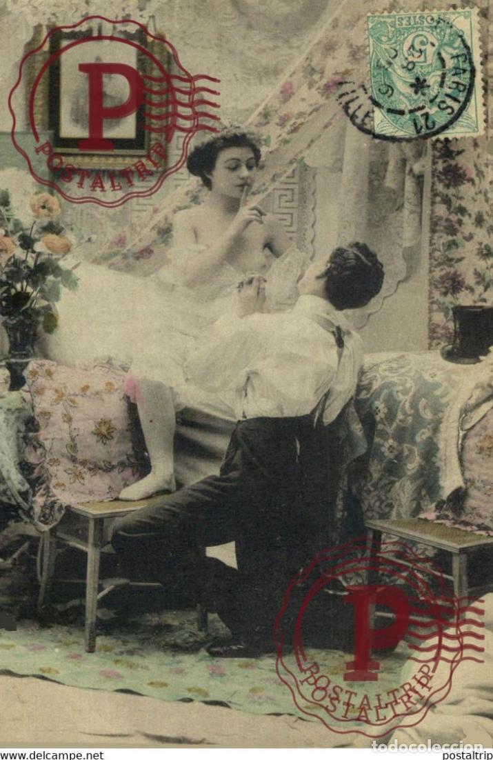 Postales: LOTE 6 POSTALES Nu f&eacute;minin femme nue &eacute;rotisme DESNUDO NUDE NUS AKT