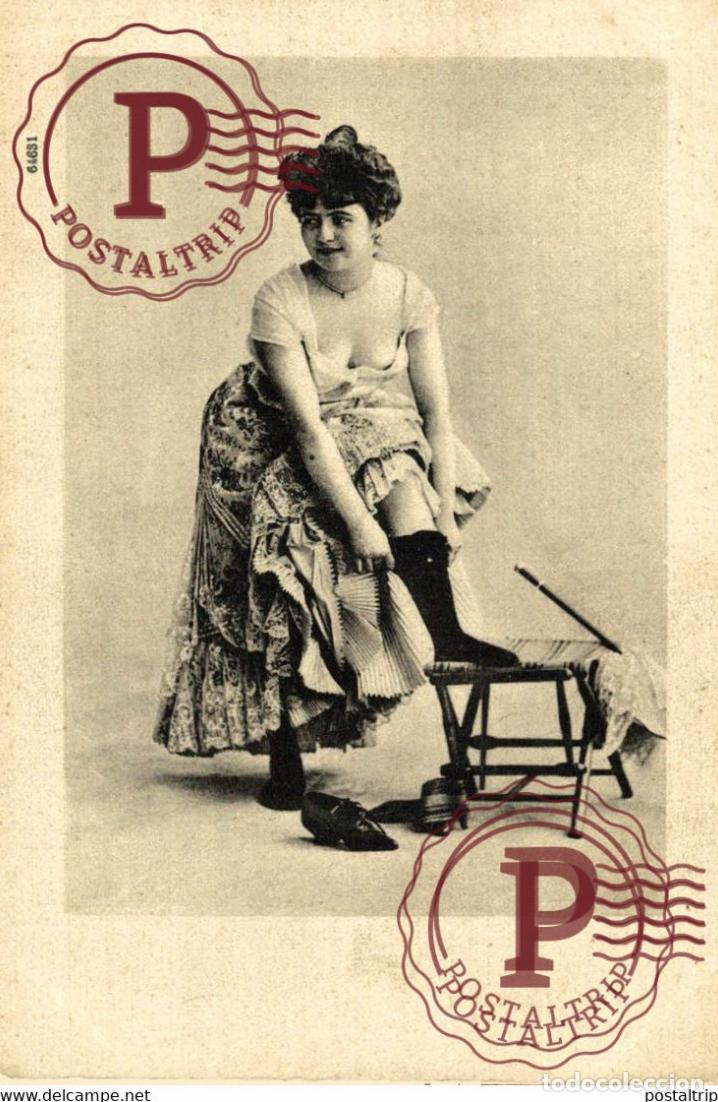 Postales: LOT LOTE 2 CARTES POSTALES Nu f&eacute;minin femme nue &eacute;rotisme DESNUDO NUDE NUS AKT