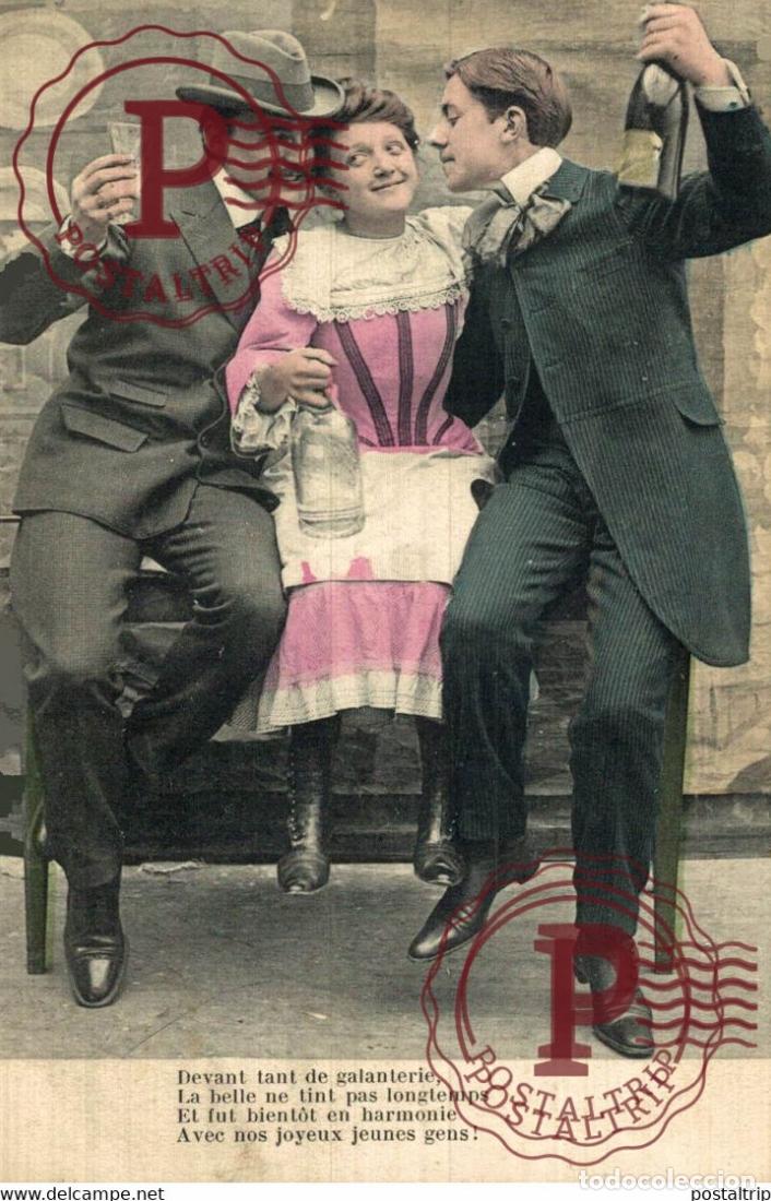 Postales: LOT LOTE 2 CARTES POSTALES Nu f&eacute;minin femme nue &eacute;rotisme DESNUDO NUDE NUS AKT