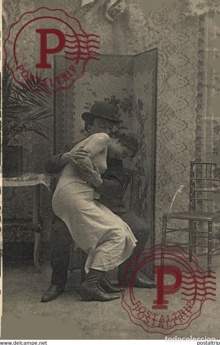 Postales: LOT LOTE 2 CARTES POSTALES Nu f&eacute;minin femme nue &eacute;rotisme DESNUDO NUDE NUS AKT