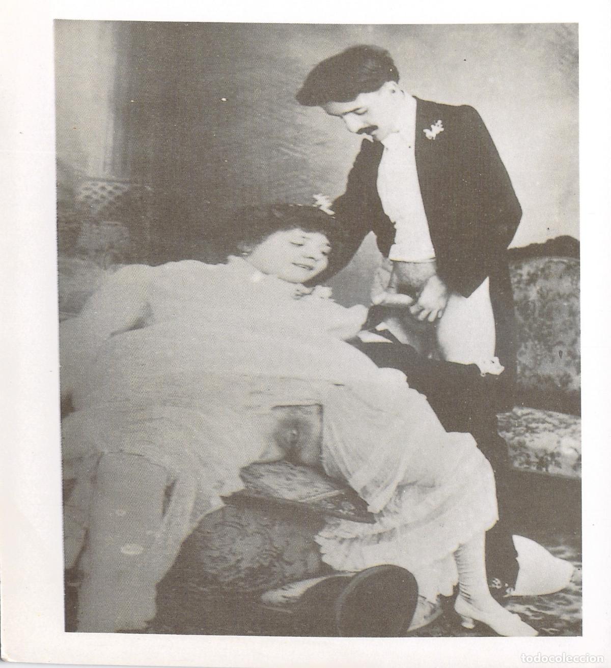 Postales: Postal de Reproducci&oacute;n Fotogr&aacute;fica Er&oacute;tica de Principios de Siglo Reproducci&oacute;n