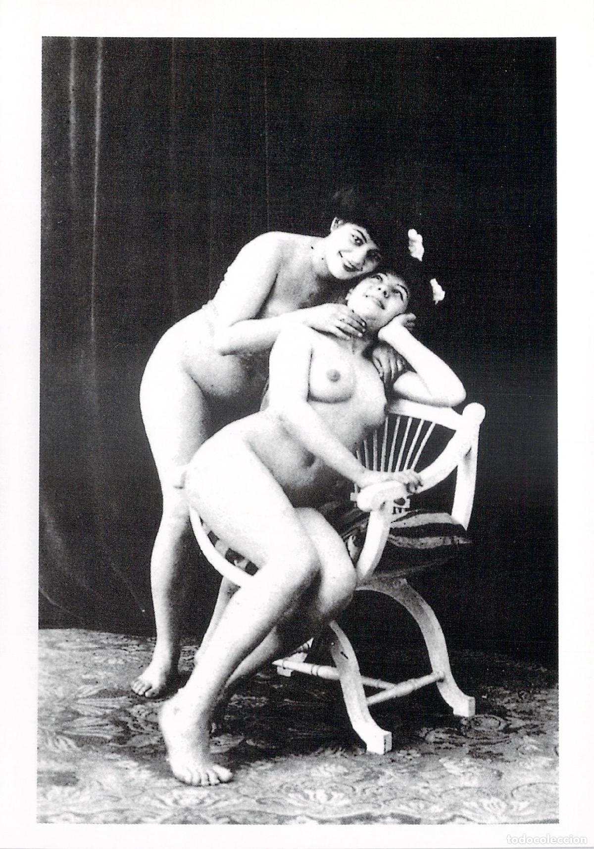 Postales: Postal Fotograf&iacute;a Art&iacute;stica Desnudo Femenino Doble Reproducci&oacute;n