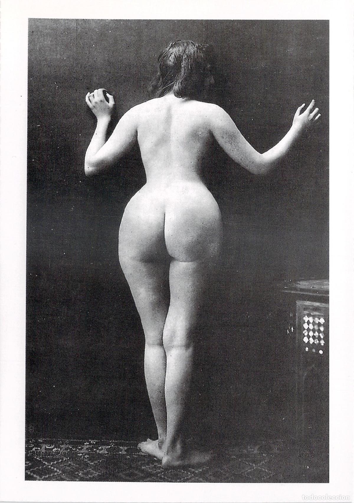 Postales: Postal de Fotograf&iacute;a Art&iacute;stica de Desnudo Femenino en Blanco y Negro Reproducci&oacute;n
