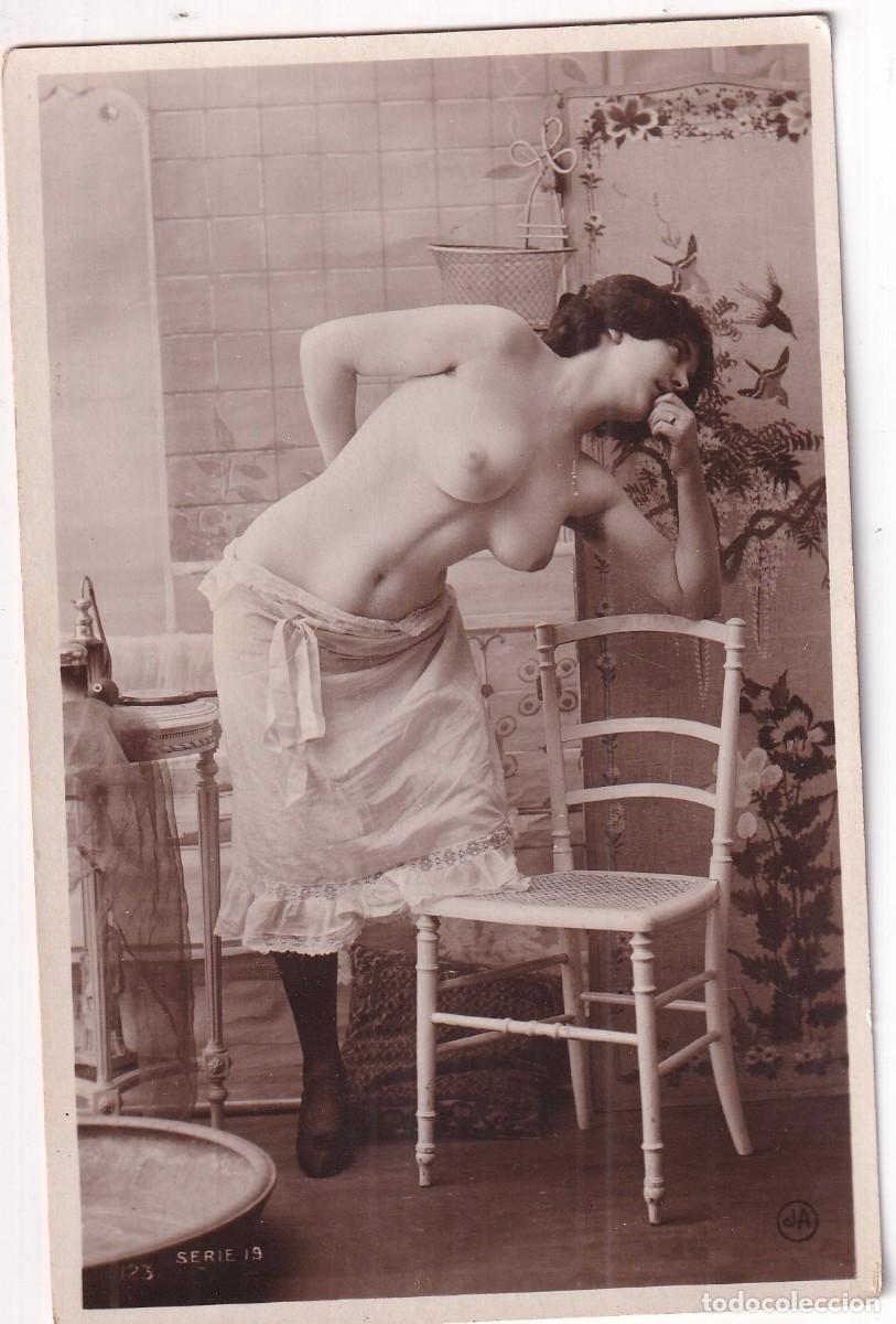 Postales: EROTICA FOTOGRAFIA DESNUDO FEMENINO. SERIE 19 JA TAMA&Ntilde;O TARJETA POSTAL. SIN REVERSO