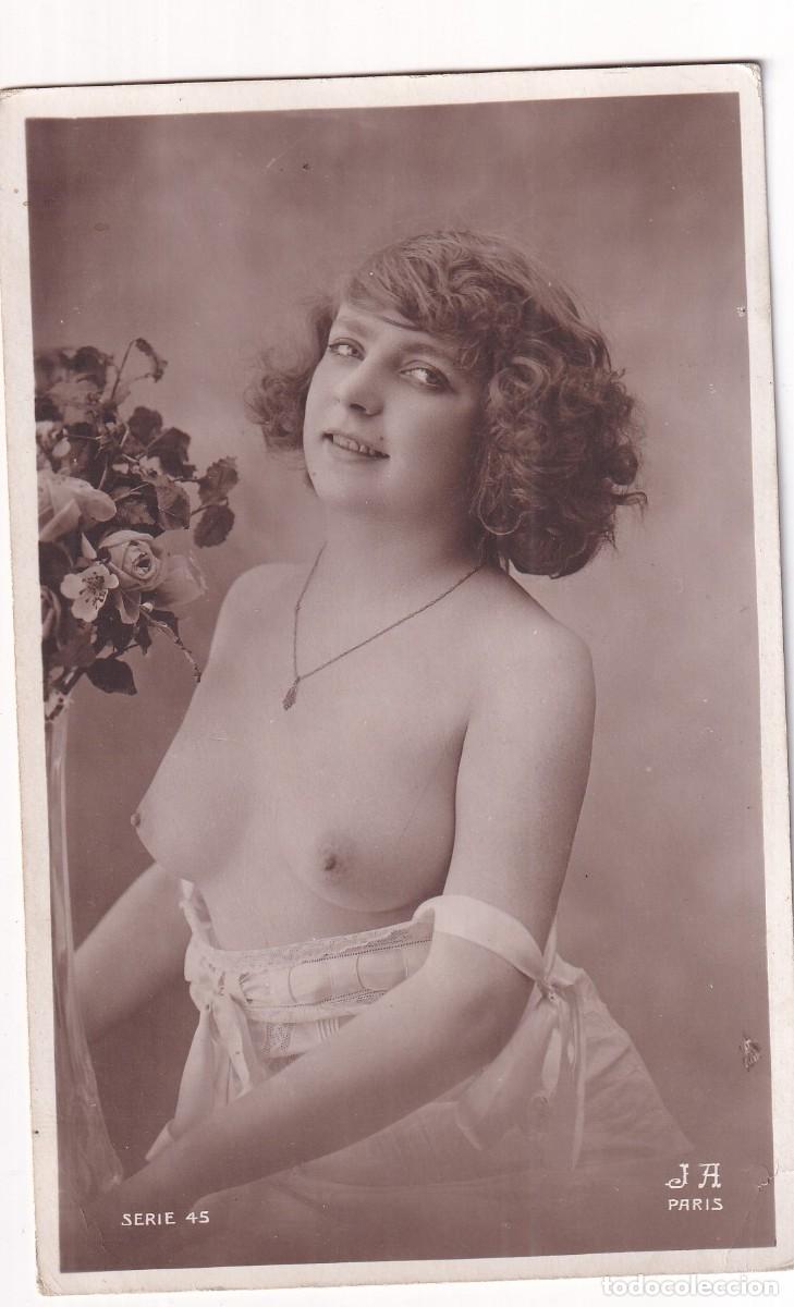 Postales: EROTICA FOTOGRAFIA DESNUDO FEMENINO. SERIE 45 JA PARIS TAMA&Ntilde;O TARJETA POSTAL. SIN REVERSO