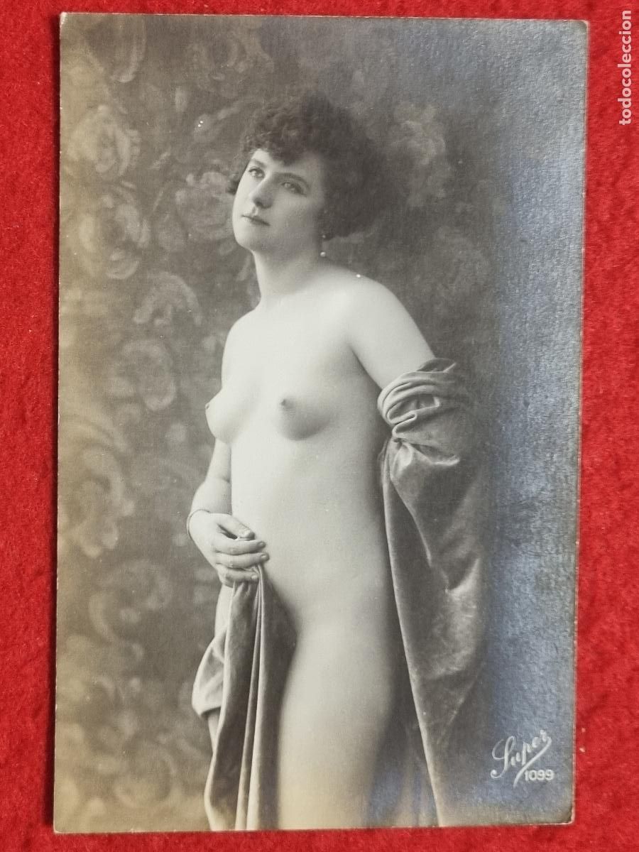 Cartoline: POSTAL EROTICA MUJER DESNUDA ANTIGUA ORIGINAL P2528