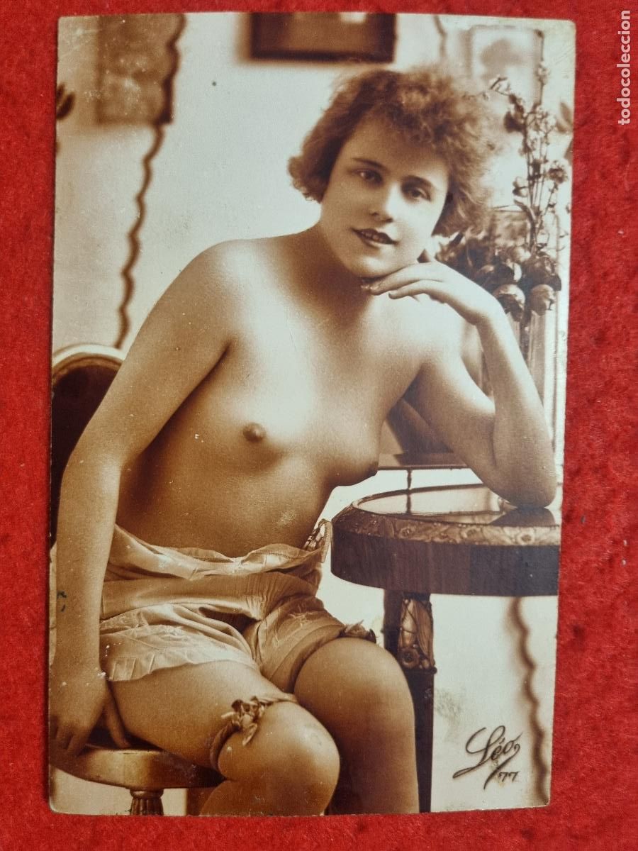 Postais: POSTAL EROTICA MUJER DESNUDA ANTIGUA ORIGINAL P2535