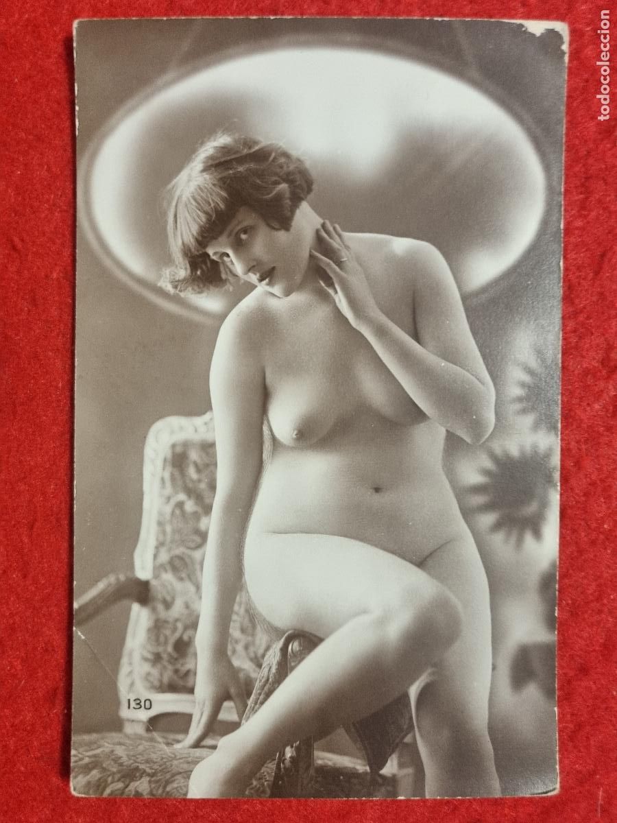 Postais: POSTAL EROTICA MUJER DESNUDA ANTIGUA ORIGINAL P2536