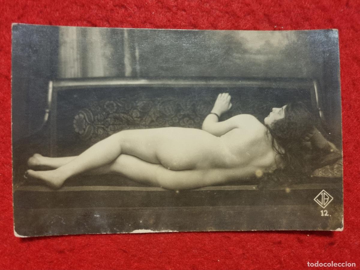 Postais: POSTAL EROTICA MUJER DESNUDA ANTIGUA ORIGINAL P2537