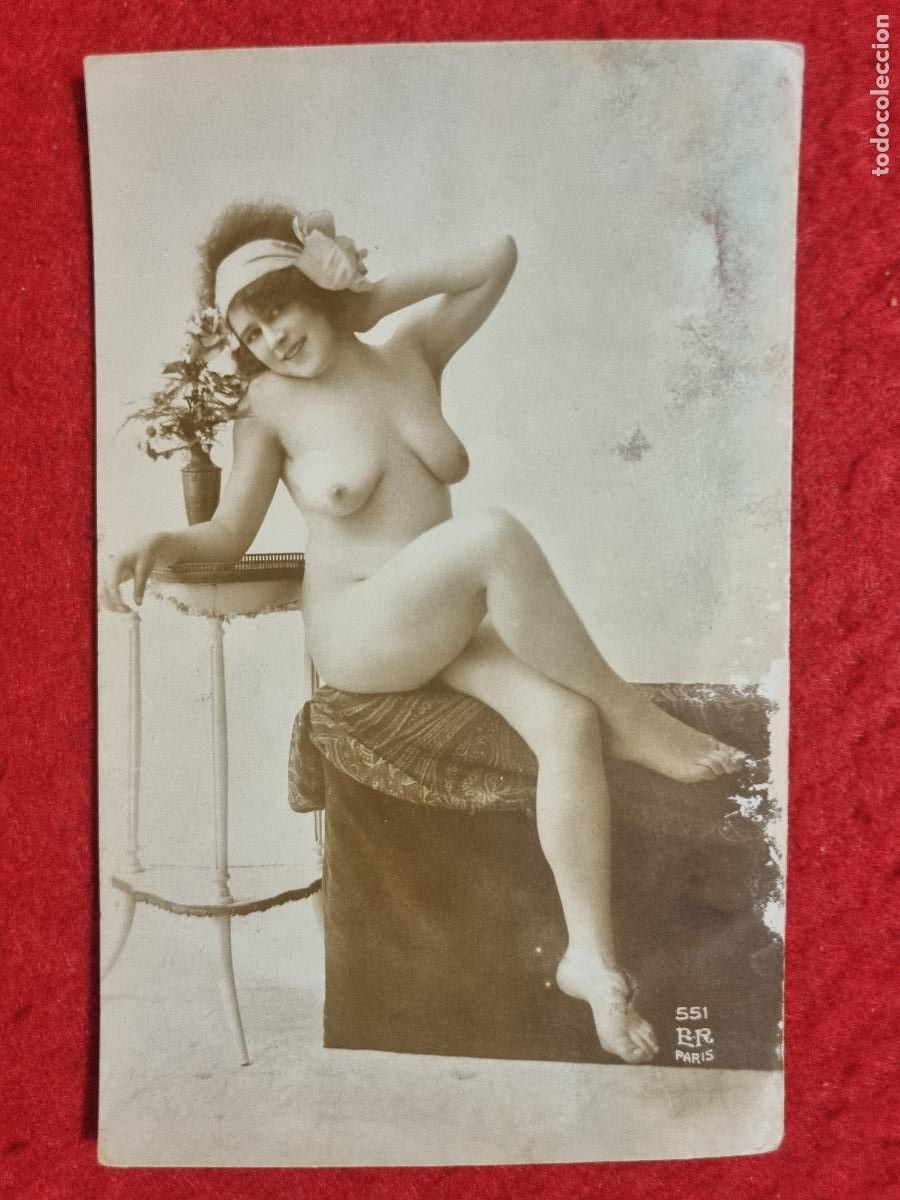 Postais: POSTAL EROTICA MUJER DESNUDA ANTIGUA ORIGINAL P2539