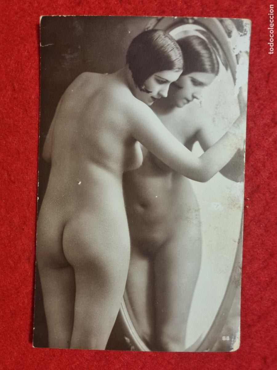 Postais: POSTAL EROTICA MUJER DESNUDA ANTIGUA ORIGINAL P2546
