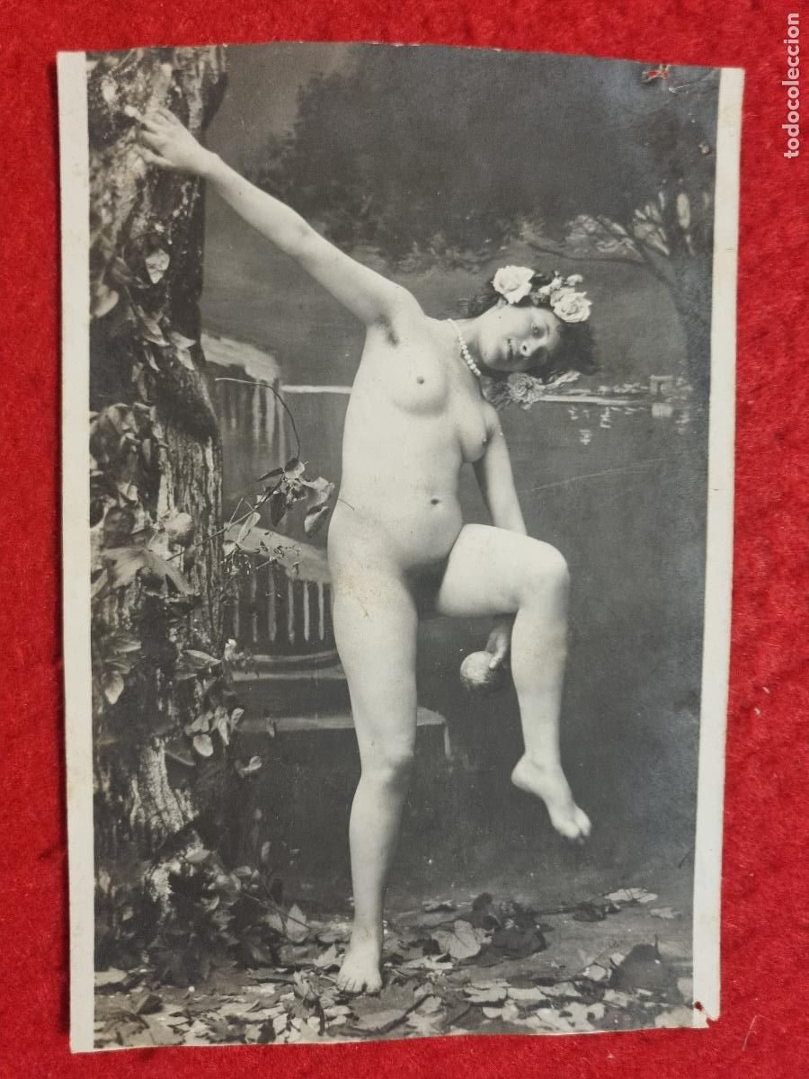 Postais: POSTAL EROTICA MUJER DESNUDA ANTIGUA ORIGINAL P2548