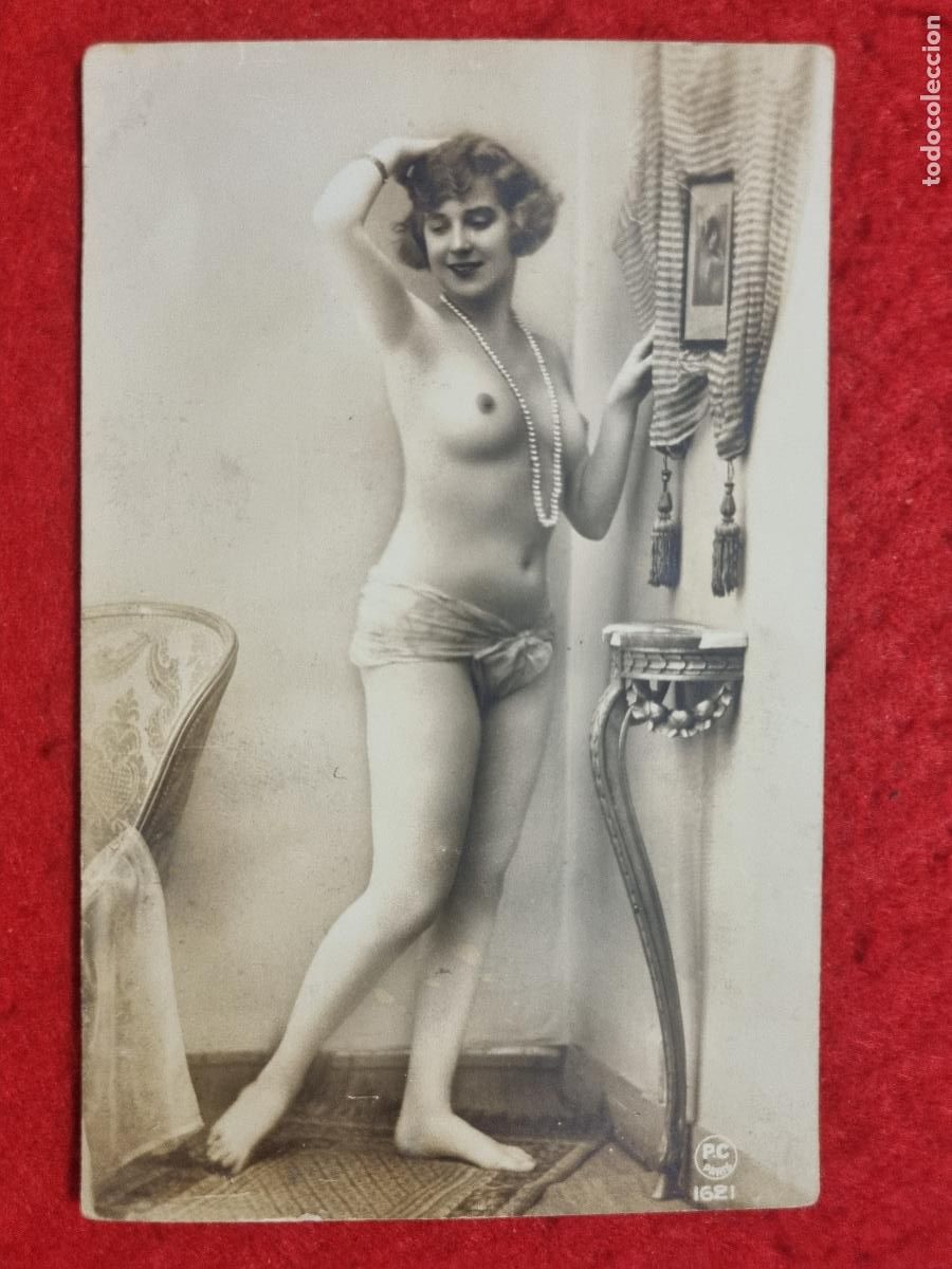 Postais: POSTAL EROTICA MUJER DESNUDA ANTIGUA ORIGINAL P2549