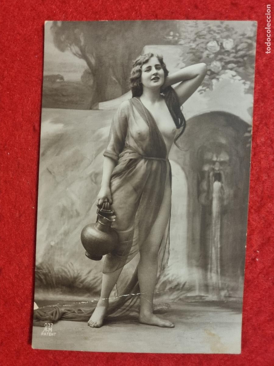 Postais: POSTAL EROTICA MUJER DESNUDA ANTIGUA ORIGINAL P2550