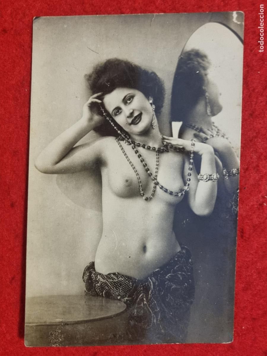 Postais: POSTAL EROTICA MUJER DESNUDA ANTIGUA ORIGINAL P2551