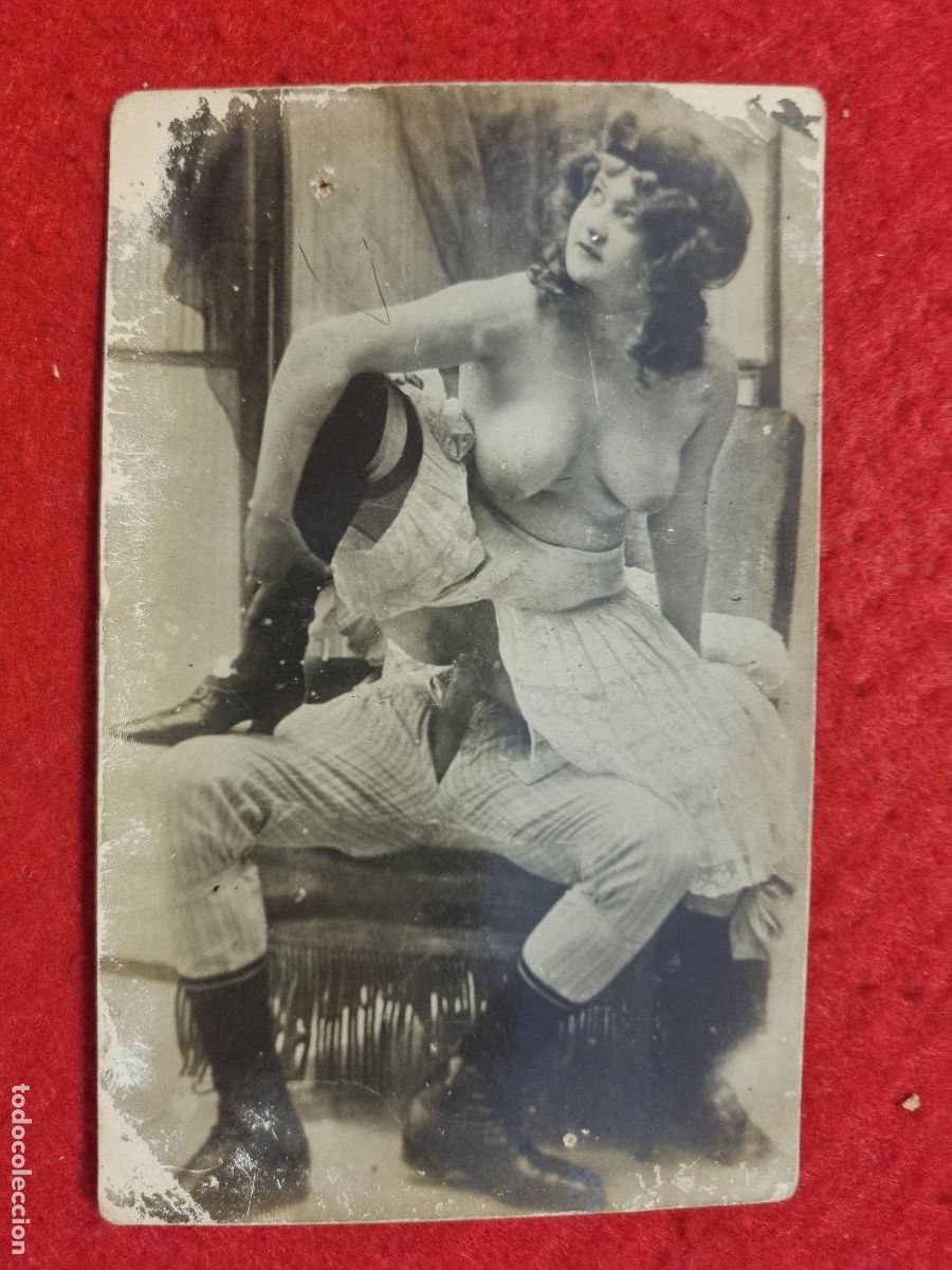 Postales: POSTAL EROTICA FOTO PORNO PAREJA ANTIGUA ORIGINAL P2558