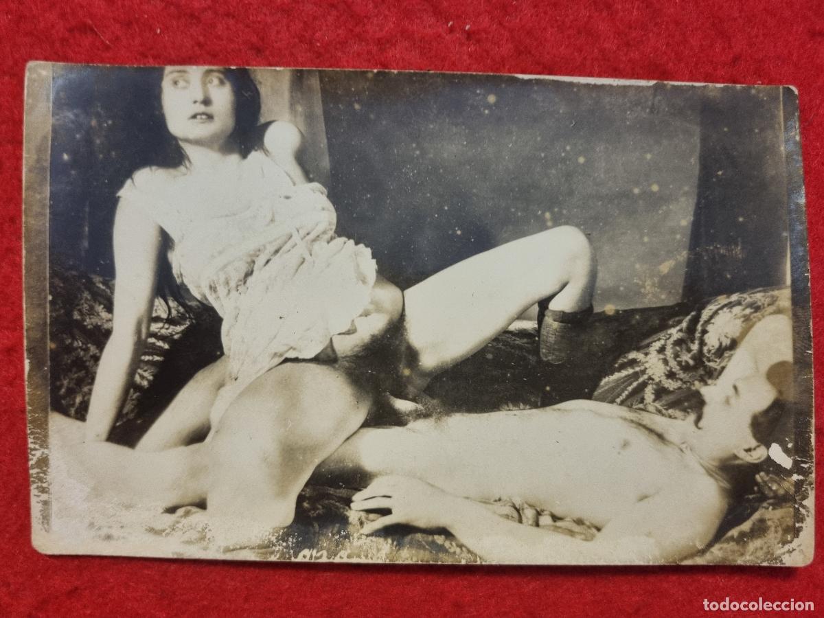 Postales: POSTAL EROTICA FOTO PORNO PAREJA ANTIGUA ORIGINAL P2559