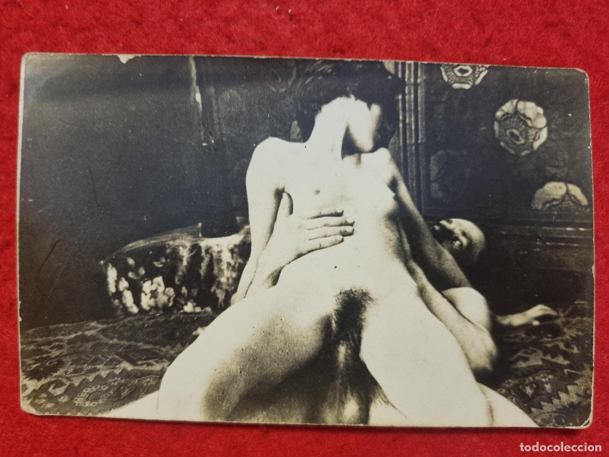 Postales: POSTAL EROTICA FOTO PORNO PAREJA ANTIGUA ORIGINAL P2560