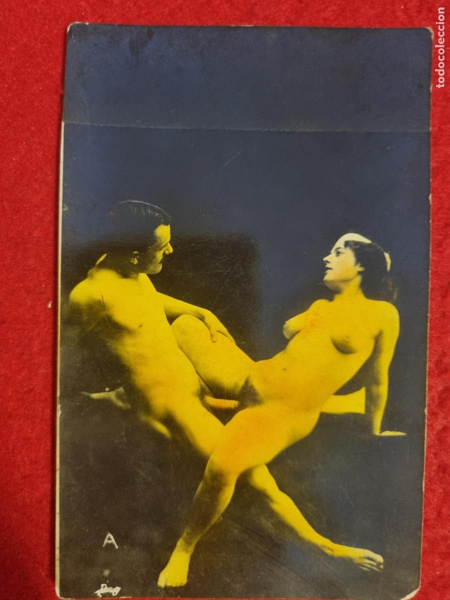 Postales: POSTAL EROTICA FOTO PORNO PAREJA ANTIGUA ORIGINAL P2563