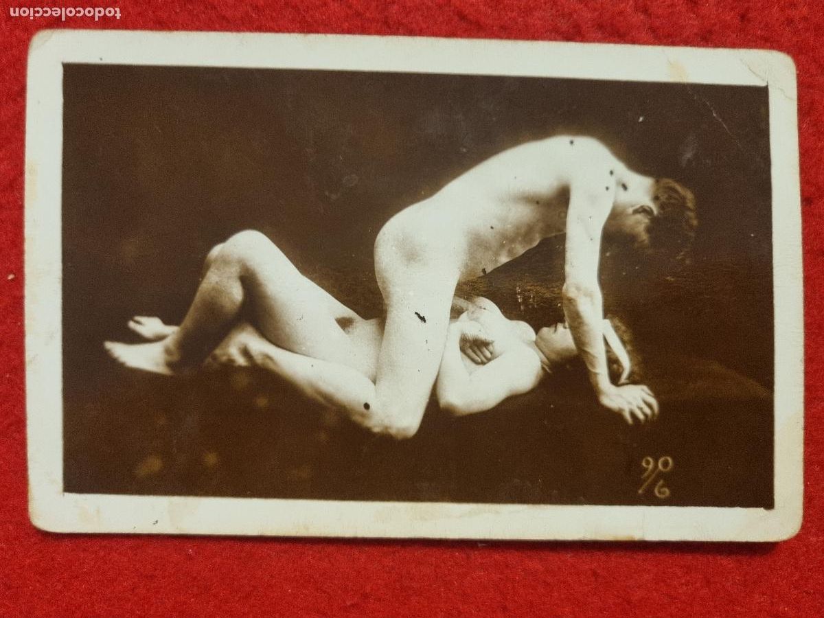 Postales: POSTAL EROTICA FOTO PORNO PAREJA ANTIGUA ORIGINAL P2564