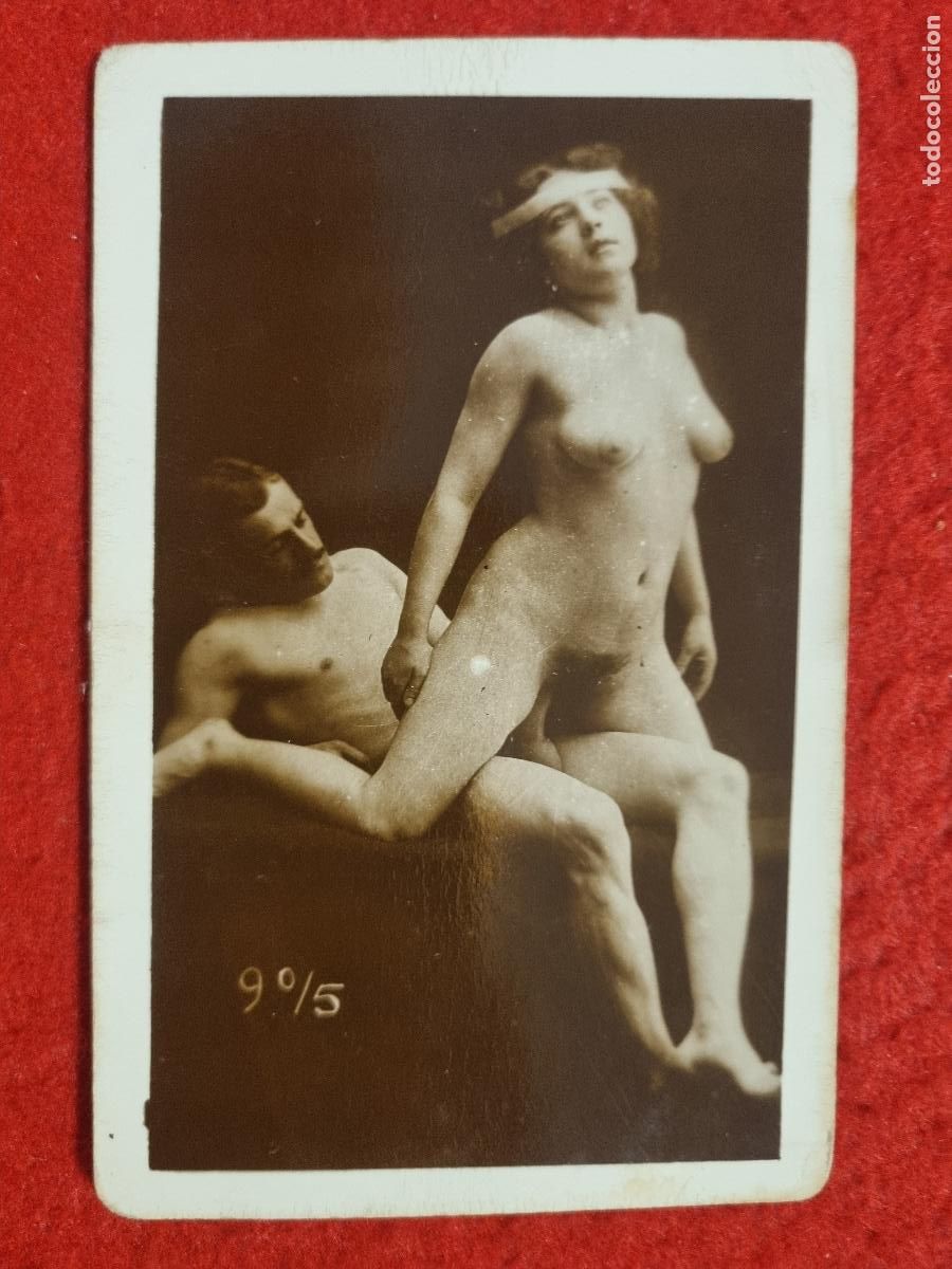 Postales: POSTAL EROTICA FOTO PORNO PAREJA ANTIGUA ORIGINAL P2565