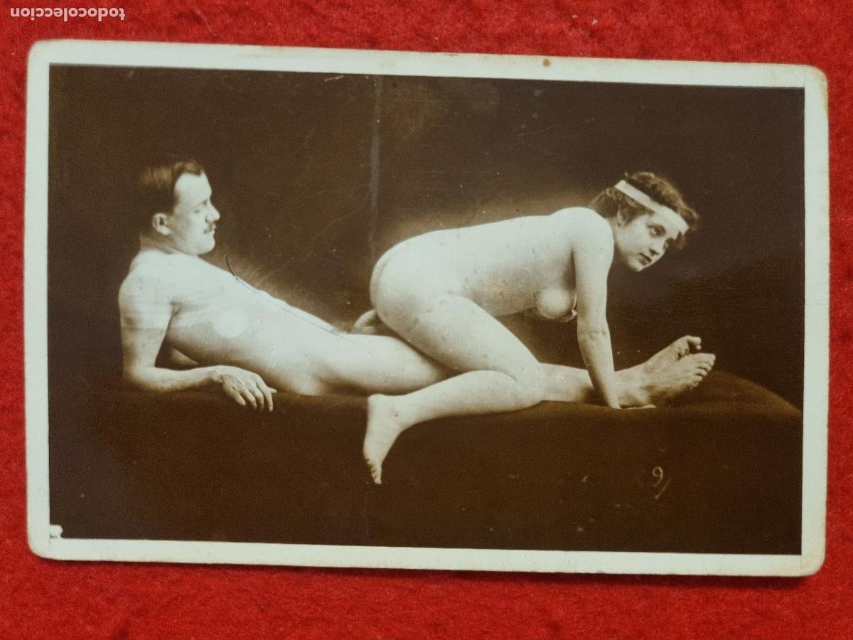 Postales: POSTAL EROTICA FOTO PORNO PAREJA ANTIGUA ORIGINAL P2566