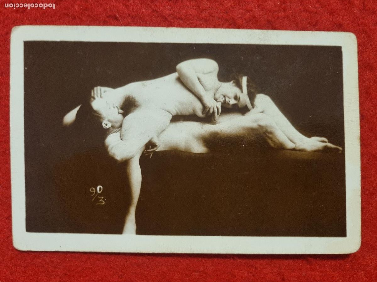 Postales: POSTAL EROTICA FOTO PORNO PAREJA ANTIGUA ORIGINAL P2567