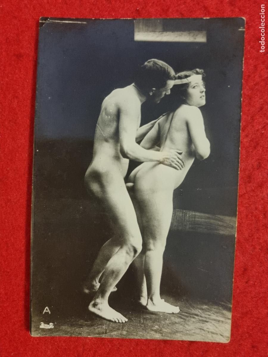 Postales: POSTAL EROTICA FOTO PORNO PAREJA ANTIGUA ORIGINAL P2570