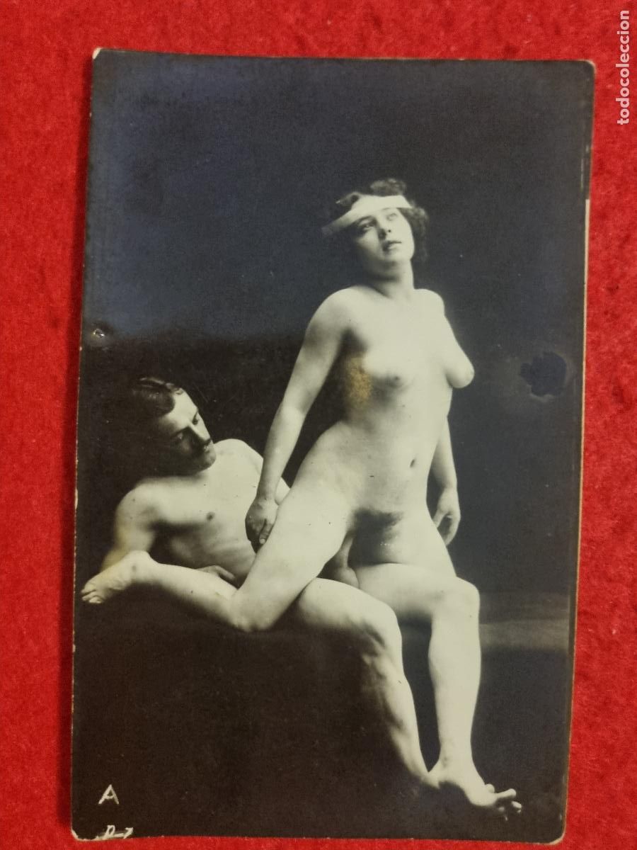 Postales: POSTAL EROTICA FOTO PORNO PAREJA ANTIGUA ORIGINAL P2572