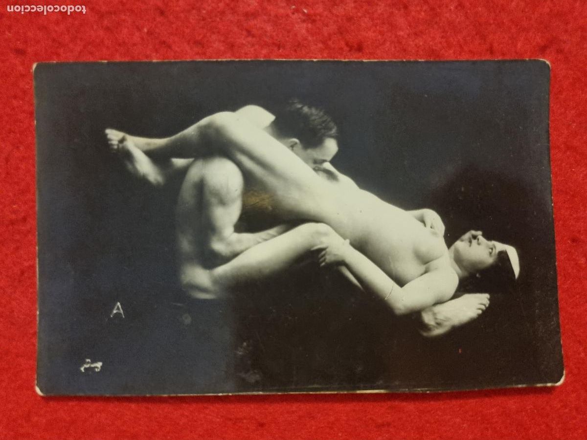 Postales: POSTAL EROTICA FOTO PORNO PAREJA ANTIGUA ORIGINAL P2573