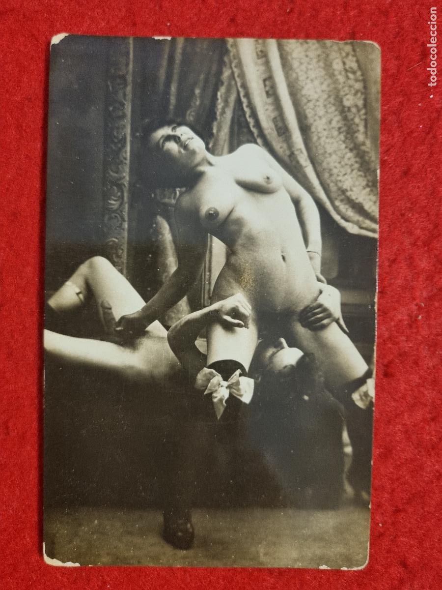 Postales: POSTAL EROTICA FOTO PORNO PAREJA ANTIGUA ORIGINAL P2574