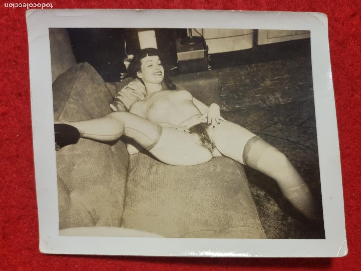 Postales: FOTO EROTICA PORNO MEJER SOLA ANTIGUA ORIGINAL P2580
