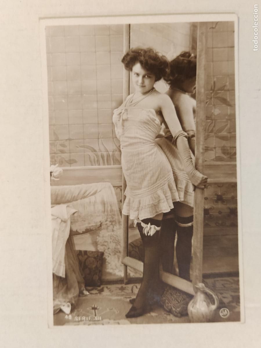 Postkarten: EROTICA - MUJER - FOTOGRAFICA -POSTAL ANTIGUA-(116.169)