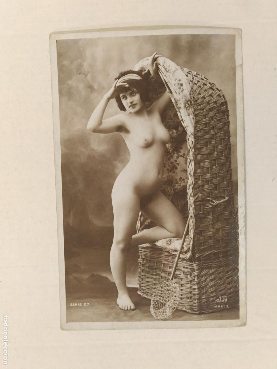 Postkarten: EROTICA - MUJER DESNUDA - FOTOGRAFICA -POSTAL ANTIGUA-(116.170)