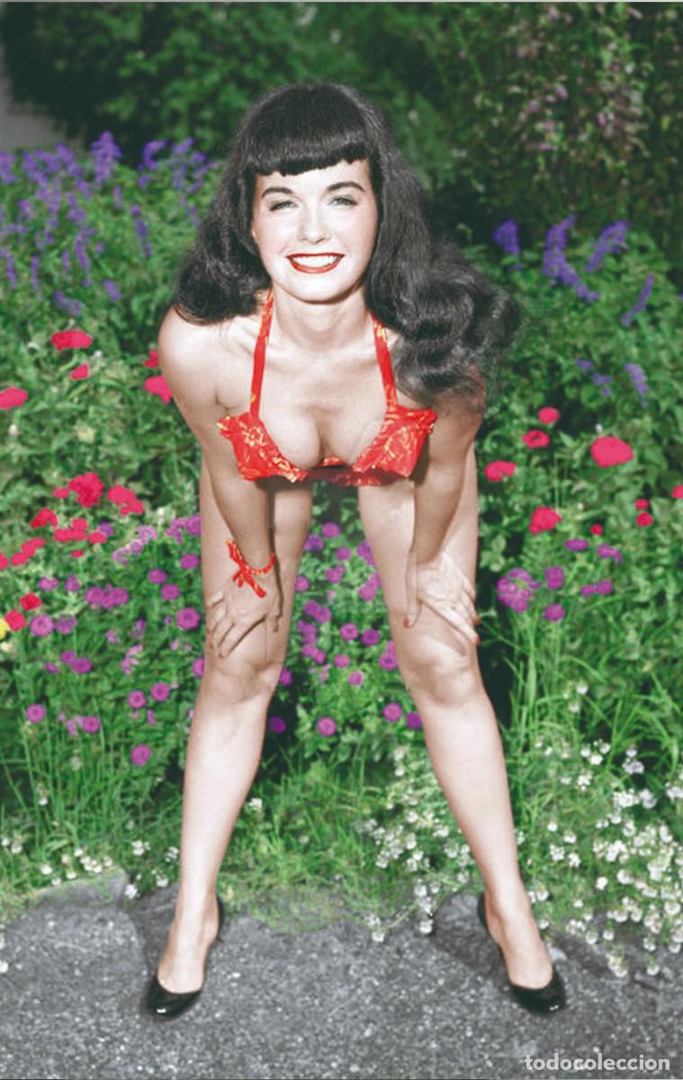 Postales: BETTIE PAGE PHOTOPOSTCARD rp 18