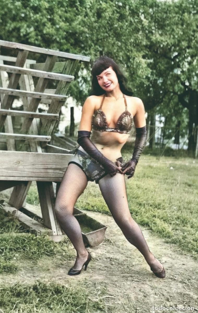 Postales: BETTIE PAGE PHOTOPOSTCARD rp 30