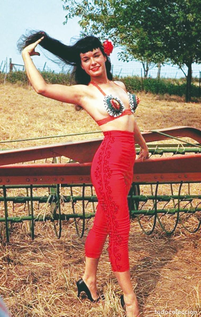 Postales: BETTIE PAGE PHOTO POSTCARD- rp 62