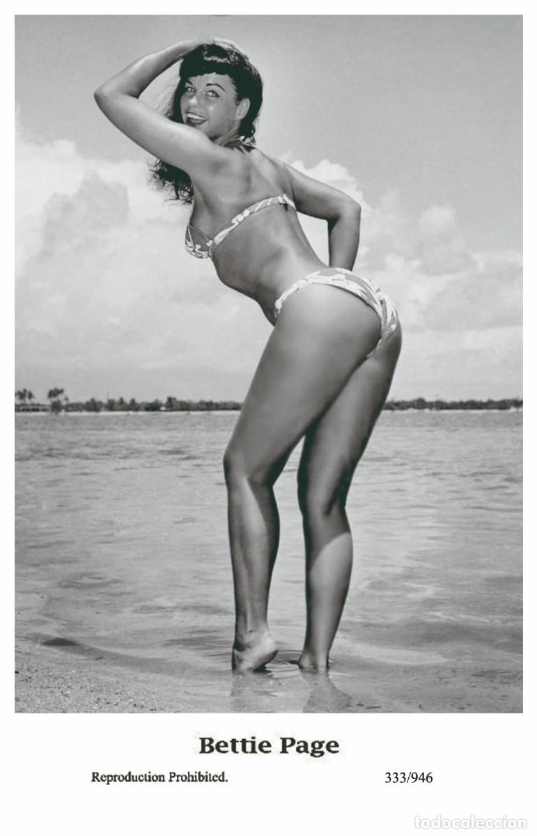Postales: BETTIE PAGE - Film star Pin Up PHOTO POSTCARD- Publisher Swiftsure 333-946