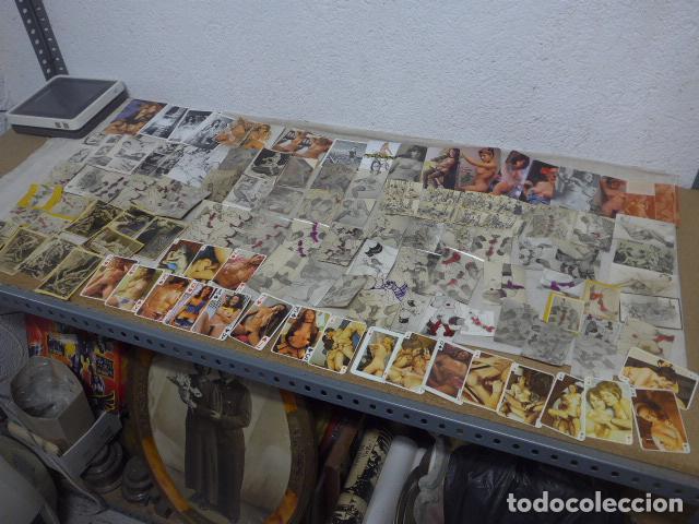 Postais: Gran lote de 110 fotografias dibujos, recortes y cartas eroticas pornograficas antiguas a clasificar