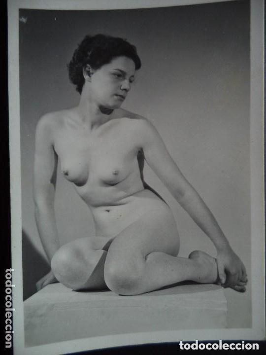 Postcards: FOTOGRAFIA ANTIGUA DESNUDO FEMENINO - 9,2 X 6,5 CM