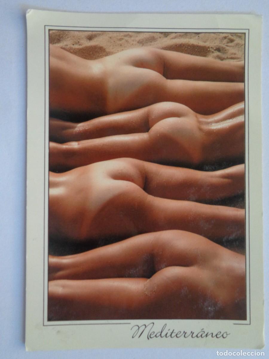 Postales: POSTAL DE CHICAS EN LA PLAYA . COLECCION FIGURAS N&ordm; 24 : MEDITERRANEO