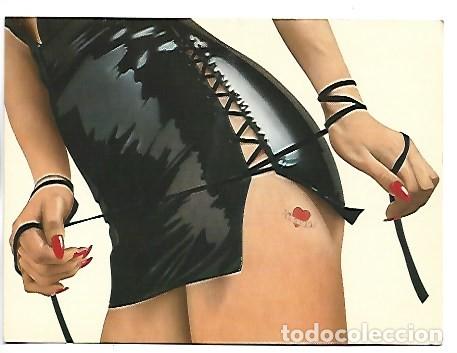 Cartoline: &rdquo; LEATHER LOVE &rdquo;.- ILUSTRACION