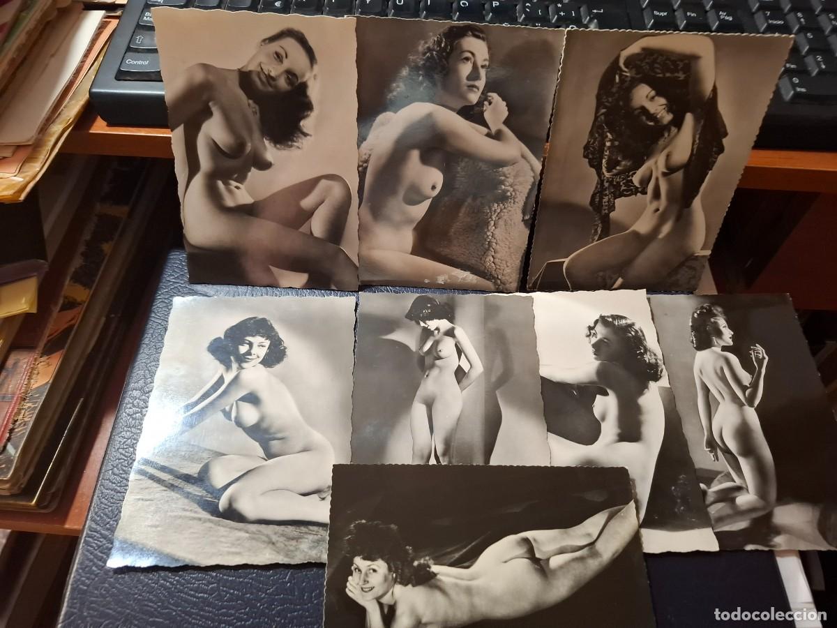 Cartes Postales: 8 fotografias desnudas mujeres. Erotica