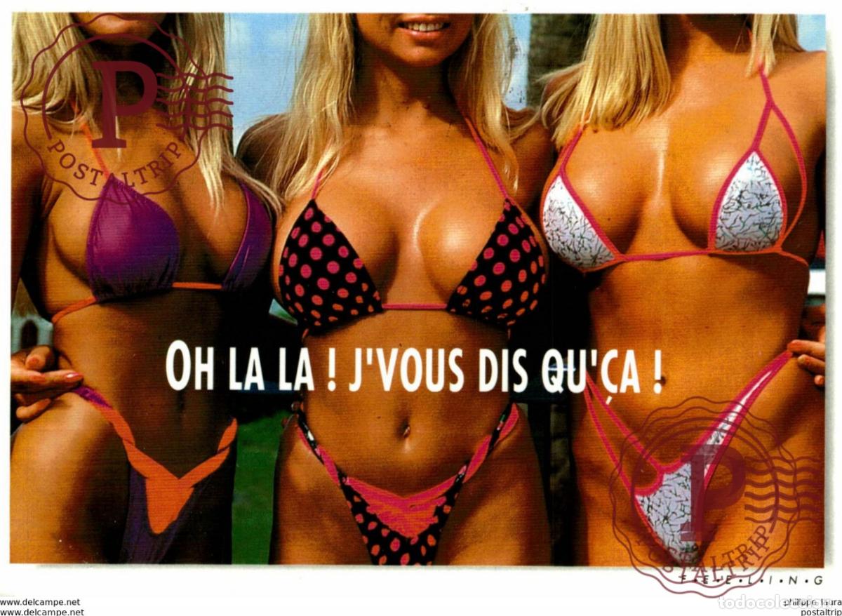 Postcards: PIN UP FEMME NUE pin up ups femme bikini &eacute;rotisme